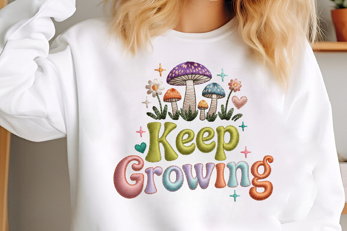 Keep Growing, Self Love Sublimation, an Illustration by Designking (Photo 4 of 6)