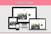 Blogger Template Responsive - VIOLA, a Websites & App Template by Vefio Themes (Thumbnail 3 of 3)