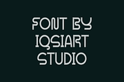 Neon Yiwe - Light Party Font, a Sans Serif Font by Iqsiart Studio (Thumbnail 5 of 8)