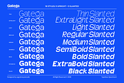 Gatega - Modern Inktrap Sans Family, a Sans Serif Font by agnyhasyastudio (Thumbnail 2 of 15)