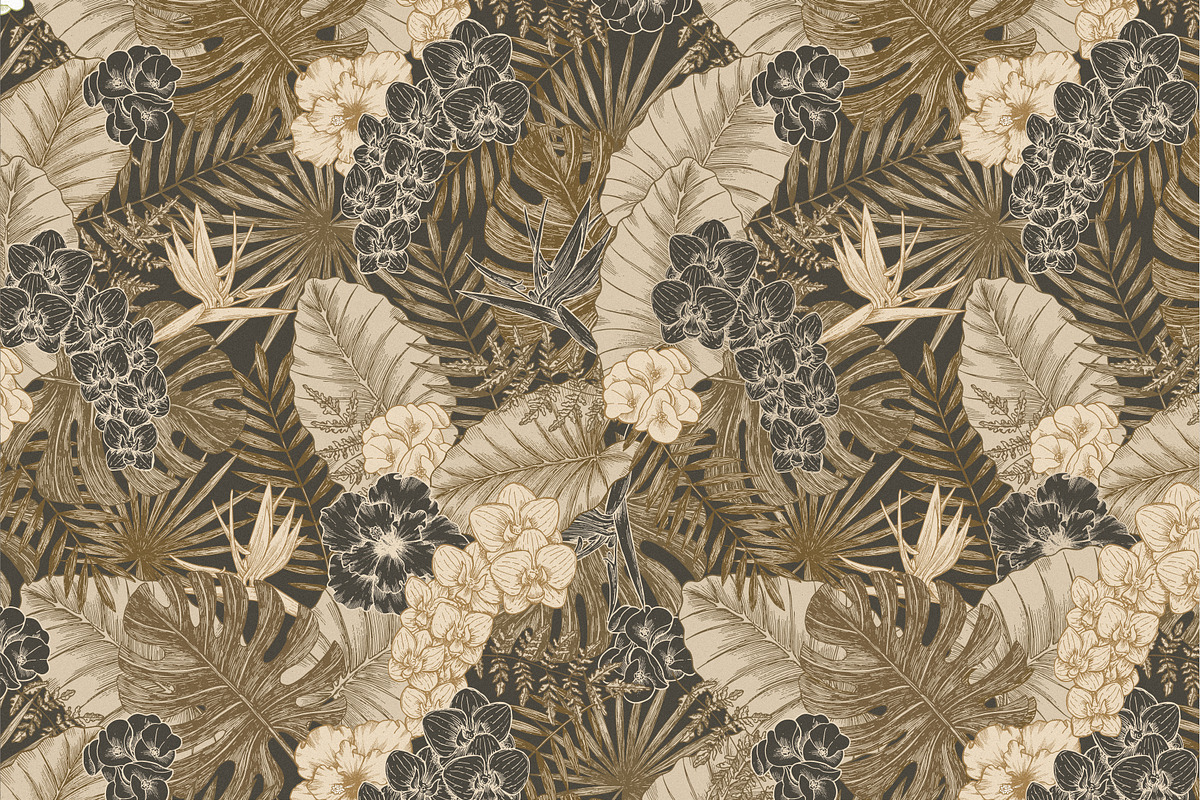 Tropical florals collection, an Illustration by adehoidar (Photo 4 of 10)