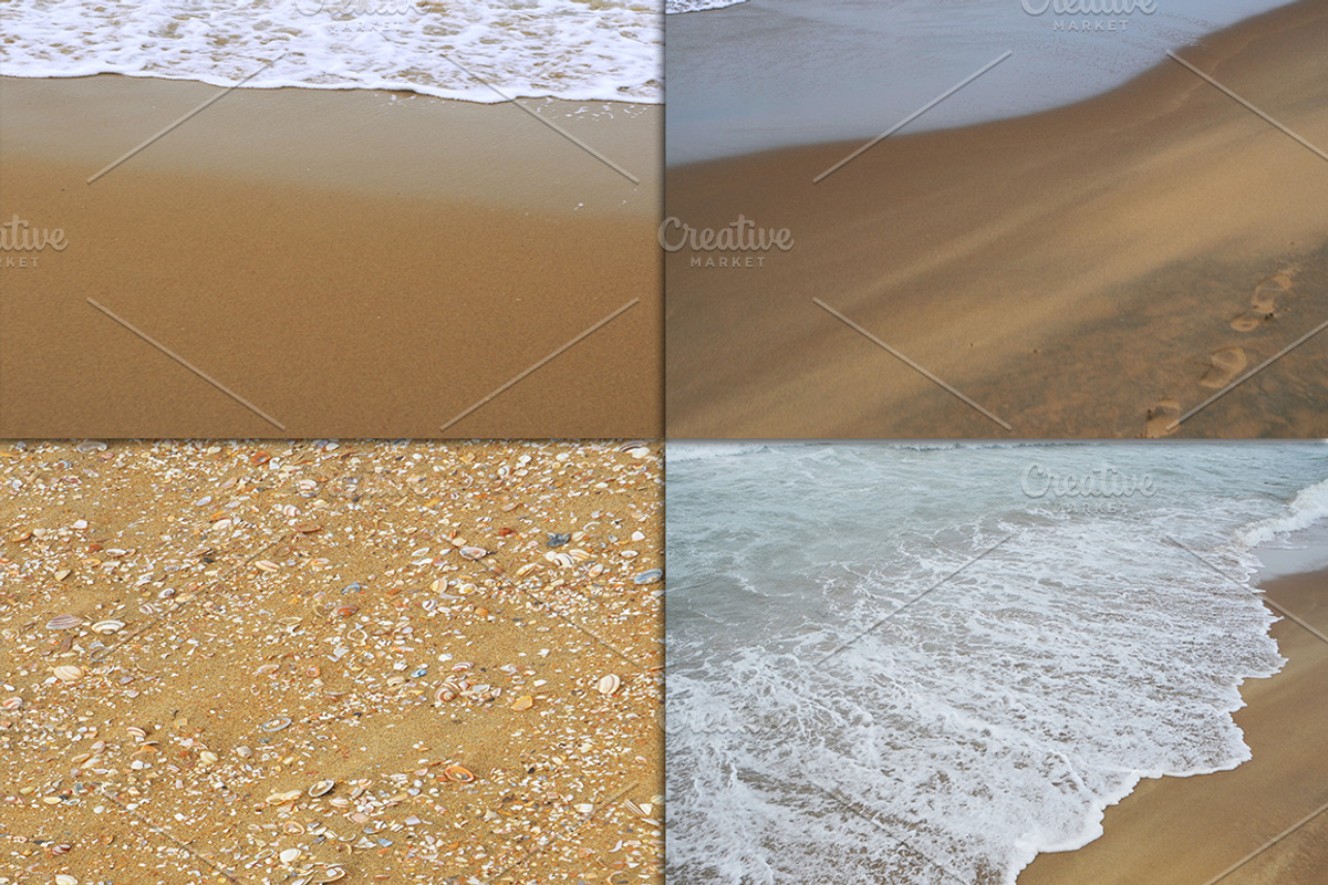 OCEAN BEACH BACKGROUNDS, a Texture Graphic by Area (Photo 6 of 7)