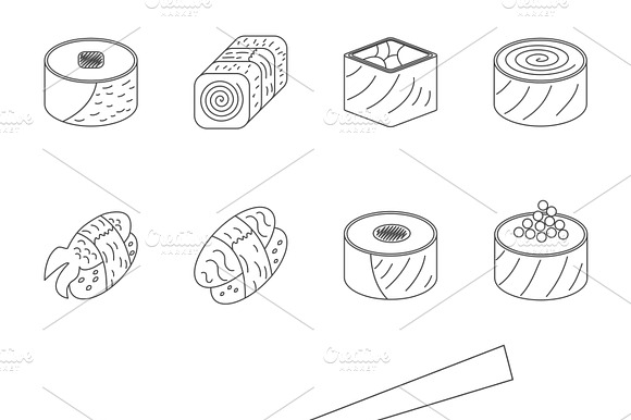 Sushi Set.