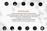 Black Mystic Instagram Highlights, an Icon by DesignKora (Thumbnail 4 of 5)