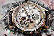 Collage Art Photoshop Action, an Action Add-On by GorynArt (Thumbnail 9 of 18)