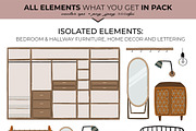 Home INTERIOR & House DECOR BUNDLE, an Object Graphic by Ruslana Lubenets (Thumbnail 13 of 41)