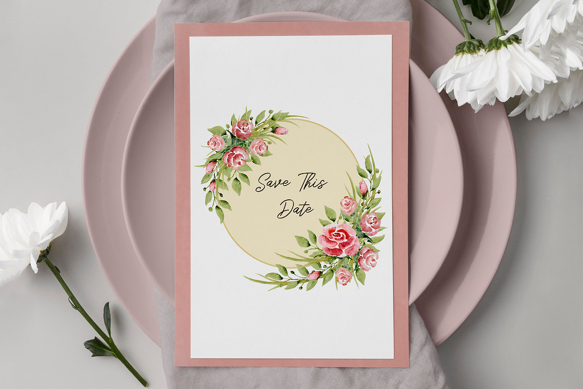 ROSE MOOD Frames, an Object Graphic by NGliory (Photo 3 of 5)