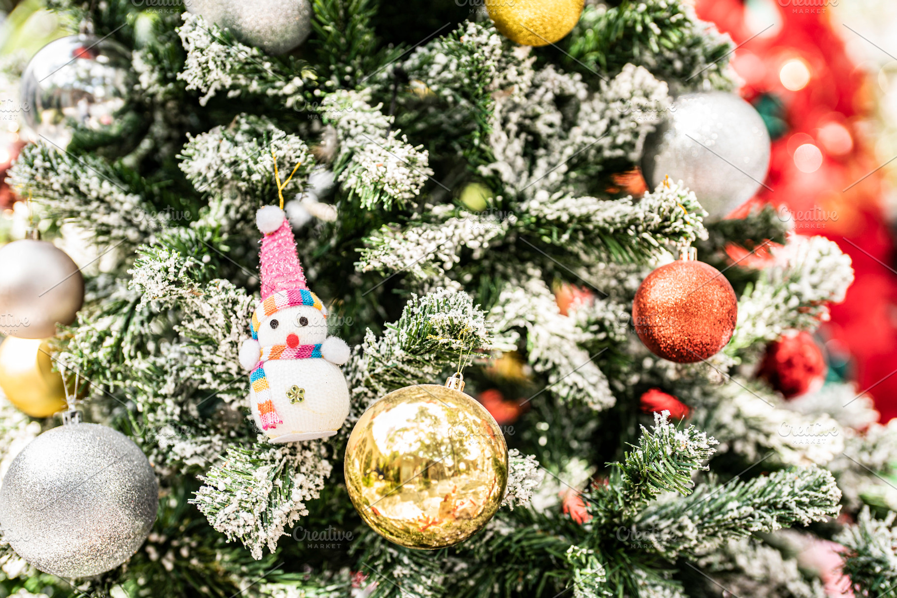 Christmas decor background, a Holiday Photo by Pushish Images