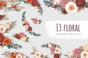 Save the Date Clipart. Scene creator, an Illustration by Heartwarming Art (Thumbnail 4 of 13)