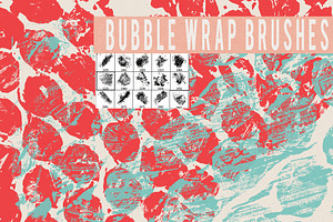 Bubble Wrap Brushes