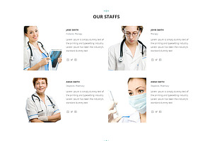 Sity Hospital One Page Theme