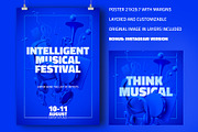Music Festival Poster, a Flyer Template by Vasily Kulinich (Thumbnail 4 of 5)