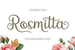 Rosmitta Script Font