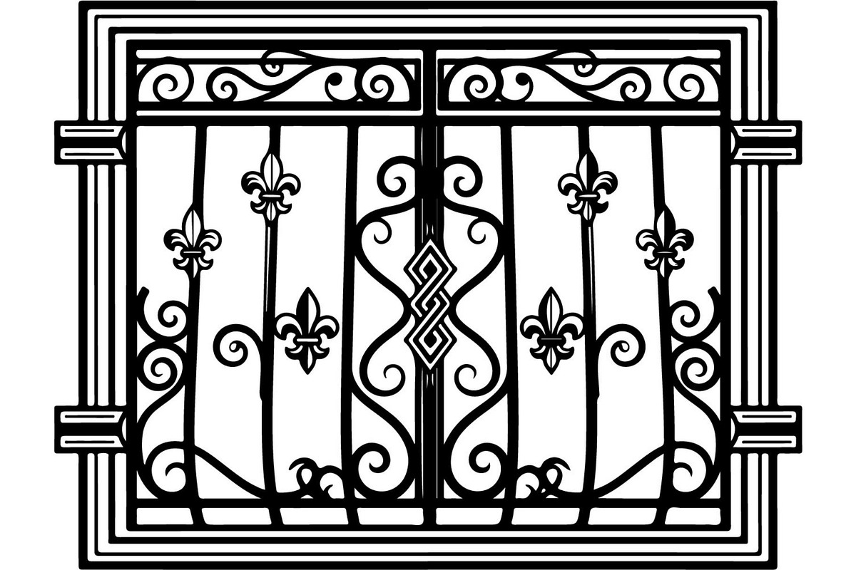 Decorative Scrollwork Panel Designs, a Decorative Illustration by Designer_Momina (Photo 8 of 20)