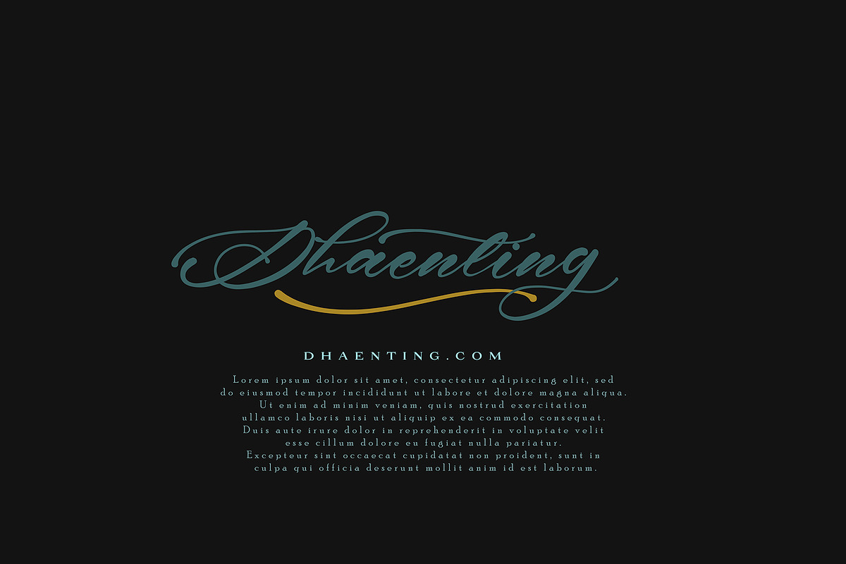Alayska Black Friday, a Script Font by pineungtype (Photo 6 of 8)