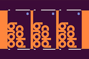 Modino - Geometric Bauhaus Font, a Font by UppercapType (Thumbnail 5 of 10)