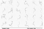 Tattoo women's lines, a Person Illustration by Vinegret -Shop (Thumbnail 8 of 8)