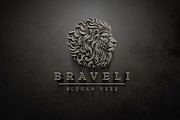 Brave Lion Head Logo, a Branding & Logo Template by Design_Planet (Thumbnail 1 of 3)