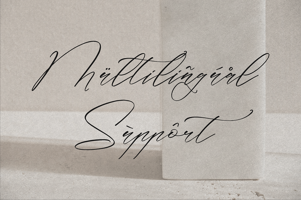Classthy Theriond Chic Calligraphy, a Script Font by Storytype Studio (Photo 12 of 15)