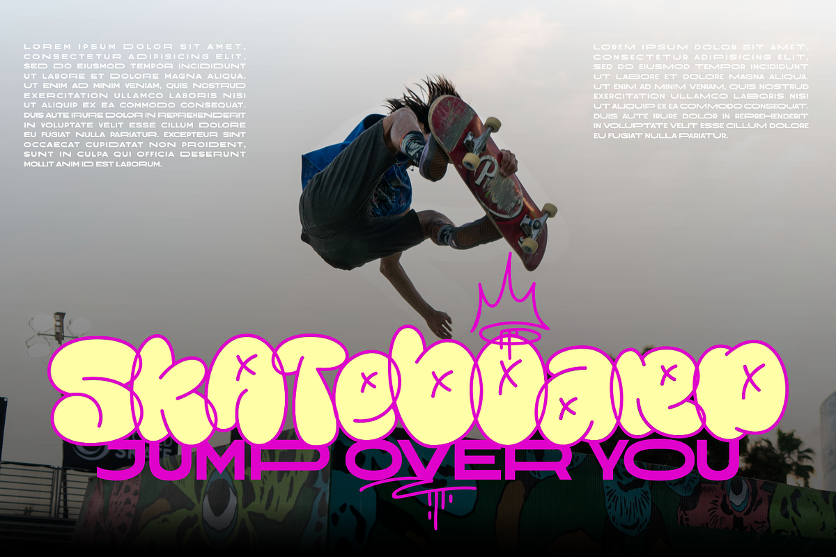 Blupsky, a Font by shineink.designlab (Photo 3 of 16)