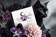 Halloween Mystic Watercolor, a Seasonal Illustration by SashaKondr (Thumbnail 2 of 11)