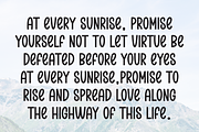 Sunshine | Script Font, a Script Font by Scratchones (Thumbnail 6 of 8)