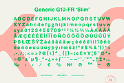 Generic – Formal Release (3 Fonts), a Sans Serif Font by More Etc. Studios (Thumbnail 8 of 10)