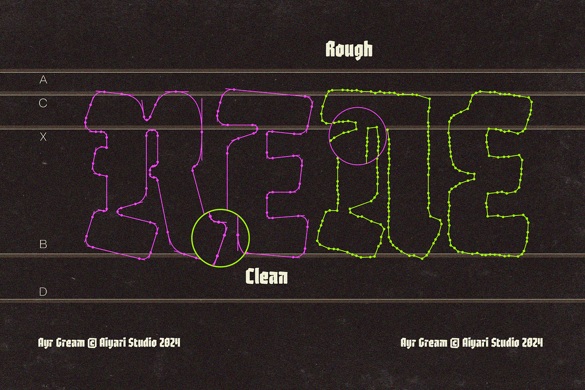 Gream Font Family, a Blackletter Font by Aiyari (Photo 6 of 10)
