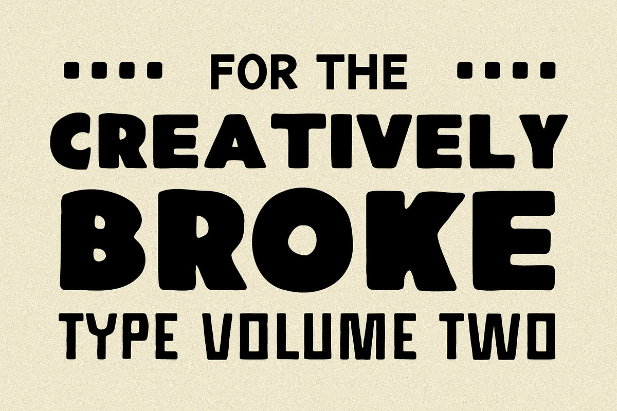 Type Volume Two, a Handwritten Font by Taylor Penton (Photo 2 of 5)