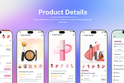 Beauty eCommerce Mobile App Figma UI, an UI Kit Template by RiveupDigital (Thumbnail 5 of 11)