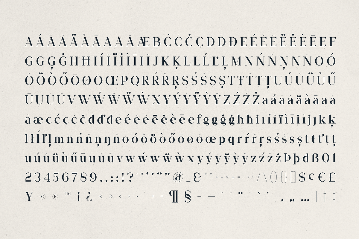 Klyra – A Modern Classic Serif Font, a Serif Font by Only Fonts (Photo 10 of 11)