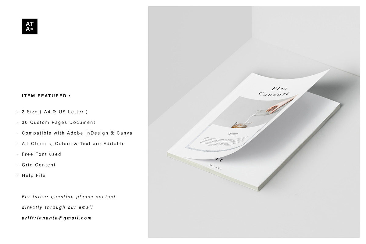 ELEA Recipes Book Cookbook, a Magazine Template by Arif Tri Ananta (Photo 13 of 14)