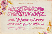 Last Paradise, a Script Font by Sam Parrett (Thumbnail 4 of 5)