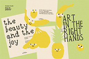 Fruit Buddies - 26 Vector Shapes, an Object Graphic by line & plane (Thumbnail 8 of 9)