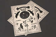 Black Moon Halloween Poster, a Flyer Template by Lidiebug (Thumbnail 1 of 2)