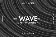 WAVE 01: Flexible Abstract Designs, an Object Graphic by ME_COLLAGE (Thumbnail 1 of 25)
