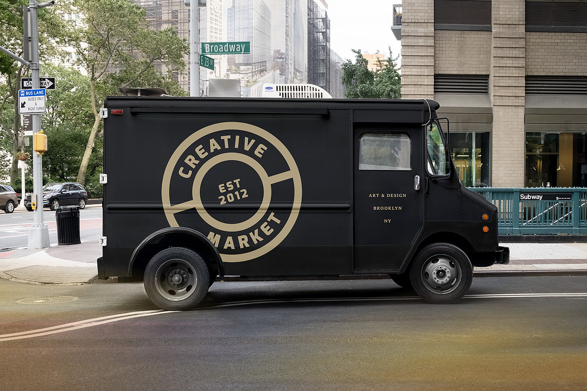 Vehicle Wrap Photoshop Template, a Mockup by SUH-NY (Photo 9 of 14)