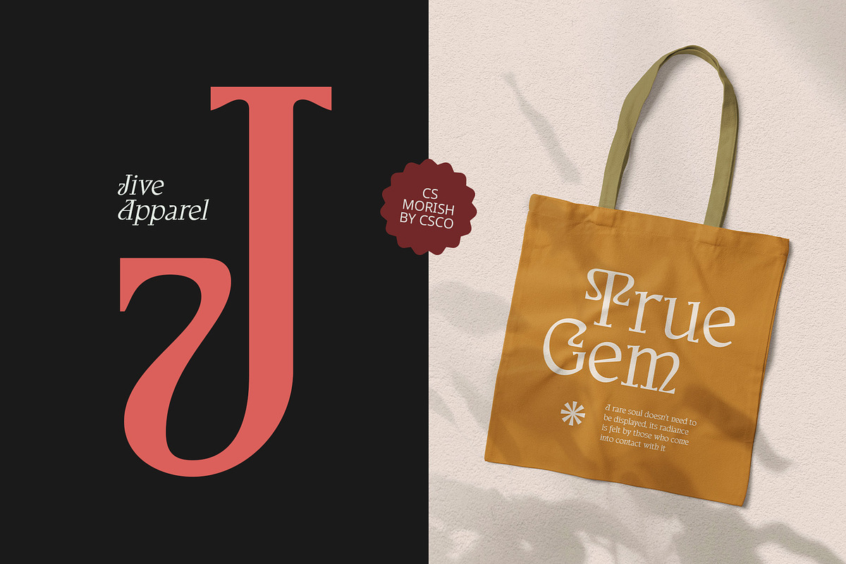 CS Morish – Uncial Font, a Serif Font by Craft Supply Co. (Photo 4 of 8)