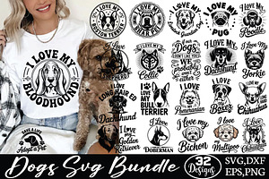 Dogs Svg Bundle, an Object Graphic by DollarSmart