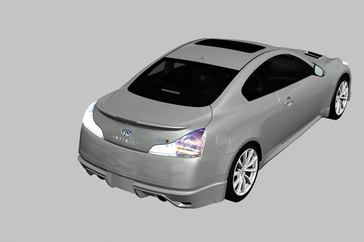 Infiniti G37 Coupe Sport 2008, a Cars & Vehicle 3D Model by valtriiu (Photo 7 of 12)