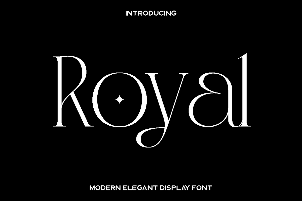 Royal - Modern Elegant Display, a Serif Font by Luna Shop (Photo 1 of 6)