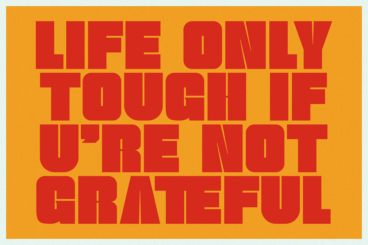 Sale! : Thugolatz - Ligature Sans, a Sans Serif Font by Almarkhatype (Photo 2 of 10)