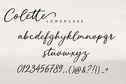 Colette Modern Script, a Handwritten Font by Raffa Creative (Thumbnail 5 of 5)