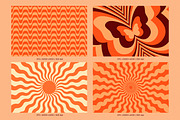 Retro Groovy Backgrounds, a Background Graphic by May Motif (Thumbnail 11 of 20)