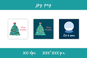 Christmas Cards JPG Collection, a Card Template by AnnaViolet_store (Thumbnail 5 of 8)