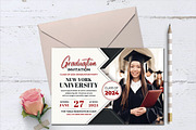Graduation Invitation, an Invitation Template by AfzaalGraphics (Thumbnail 2 of 4)