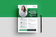 Clean and Minimal Business Flyer, a Flyer Template by VectStock (Thumbnail 1 of 2)