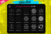 30 CyberPunk Procreate Brushes!, a Brushes & More by Hello Trilly (Thumbnail 4 of 6)