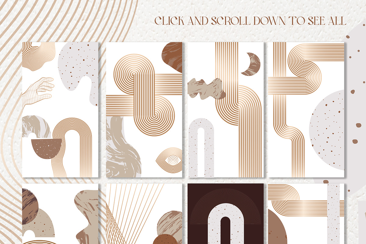 Modern Creator - Shape, line, wave, a Texture Illustration by Mio Buono (Photo 8 of 11)