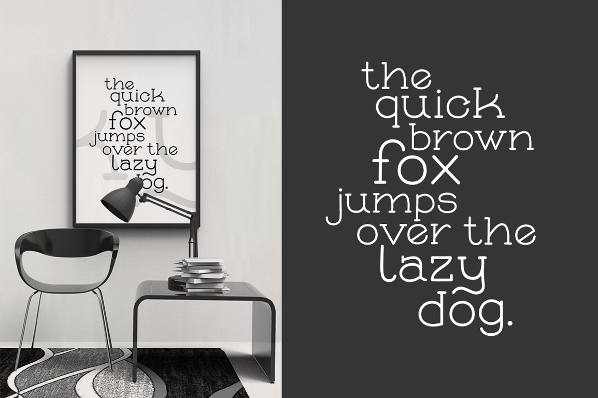 Skybird Font preview 3